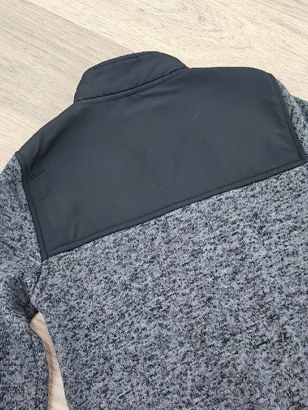 The Children's Place Black and Gray Boys Jacket